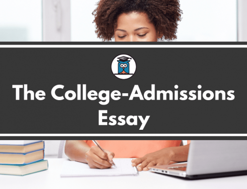 Reframing the College Admissions Essay