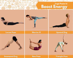yoga poses to boost energy