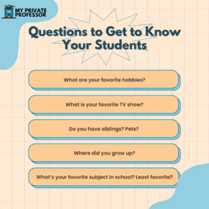 questions to get to know your students
