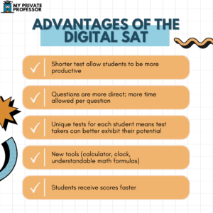 advantages of the digital SAT