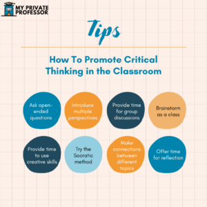 how to promote critical thinking in the classroom
