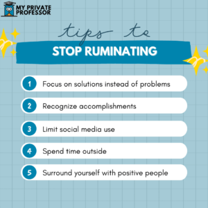 how to reduce rumination
